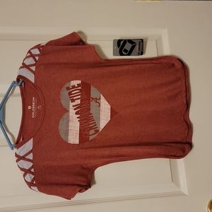 Alabama Crimson Tide Girls shirt, MED, NWT